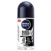 Nivea Roll On Black & White Invisible 50ml - YehChez.pk